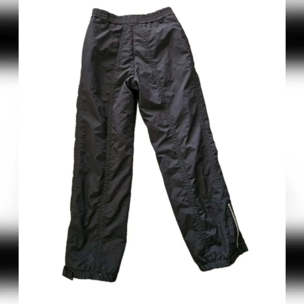 Bogner Womens Black Ski And Snow Designer Luxury Insulated Winter Pants 10 Long